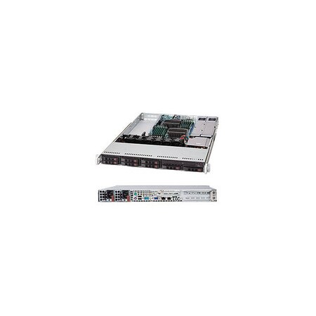 Supermicro SuperChassis 700W 1U Rackmount Server Chassis (Black), CSE-113TQ-R700UB CSE-113TQ-R700UB